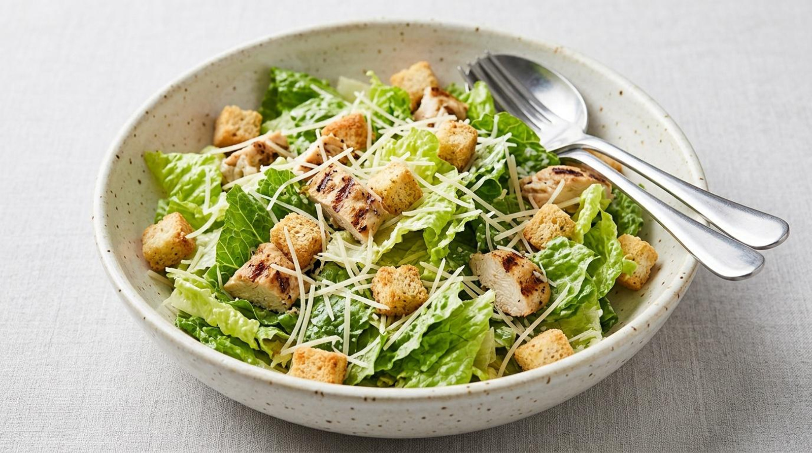 Caesar with Parmesan & Croutons